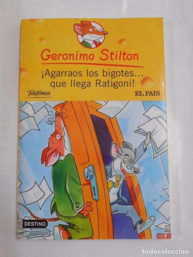 Libros: &iexcl;Agarraos los bigotes... que llega Ratigoni! Stilton, Geronimo, TDK269 - - Foto 1