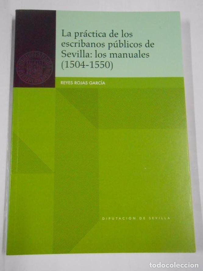 books: LA PRACTICA DE LOS ESCRIBANOS PUBLICOS DE SEVILLA. LOS MANUALES (1504-1550) REYES ROJA GARCIA TDK209