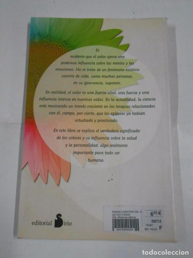 Libros: EL PODER CURATIVO DEL COLOR - OUSELEY, S.G.J. TDK48 - - Foto 2
