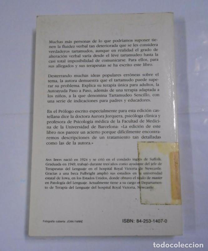 Libros: C&Oacute;MO VENCER EL TARTAMUDEO. - IRWIN, ANN. TDK47 - - Foto 2