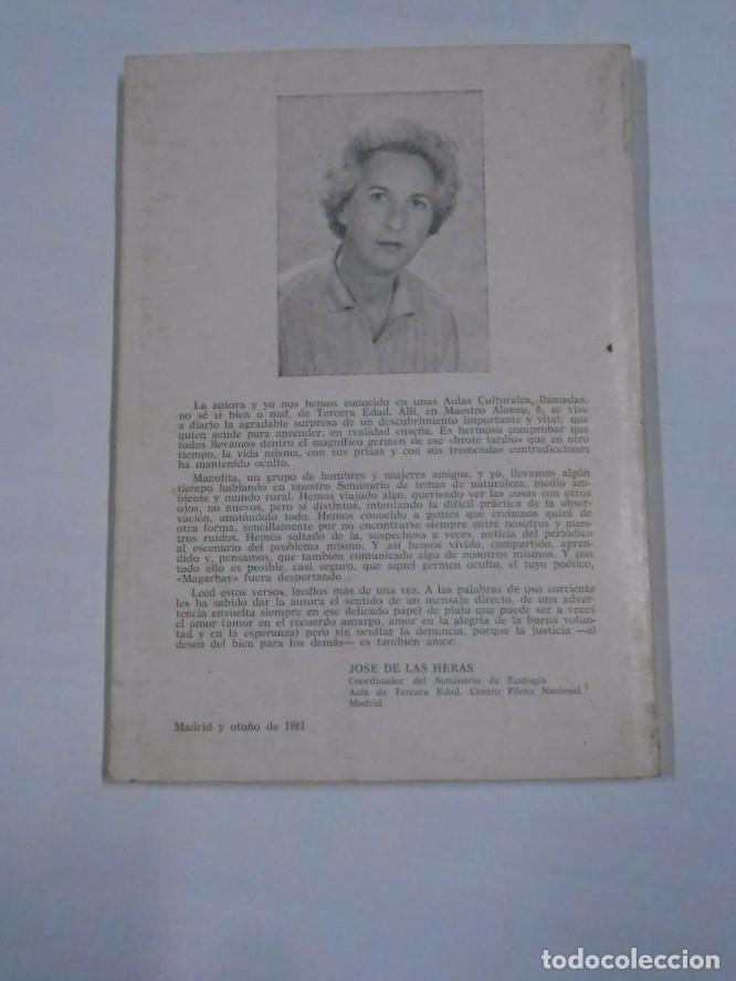 Libros: BROTE TARD&Iacute;O - MAGARBAY. ZARAGOZA 1981. TDK48 - - Foto 2