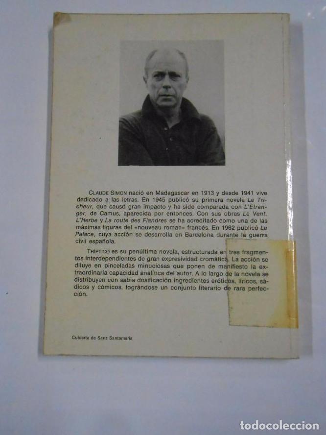 Libros: TR&Iacute;PTICO. CLAUDE SIMON. TDK71 - - Foto 2
