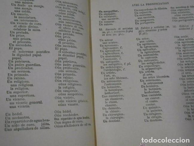 Libros: MANUEL DE LA CONVERSATION FRANCAIS ESPAGNOL. GUIDES POLYGLOTTES. GARNIER EDITEURS. TDK34 - - Foto 2