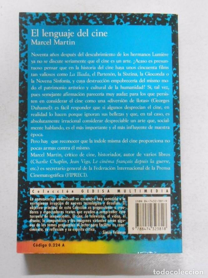 Libros: EL LENGUAJE DEL CINE. MART&Iacute;N, MARCEL. TDK257 - - Foto 2