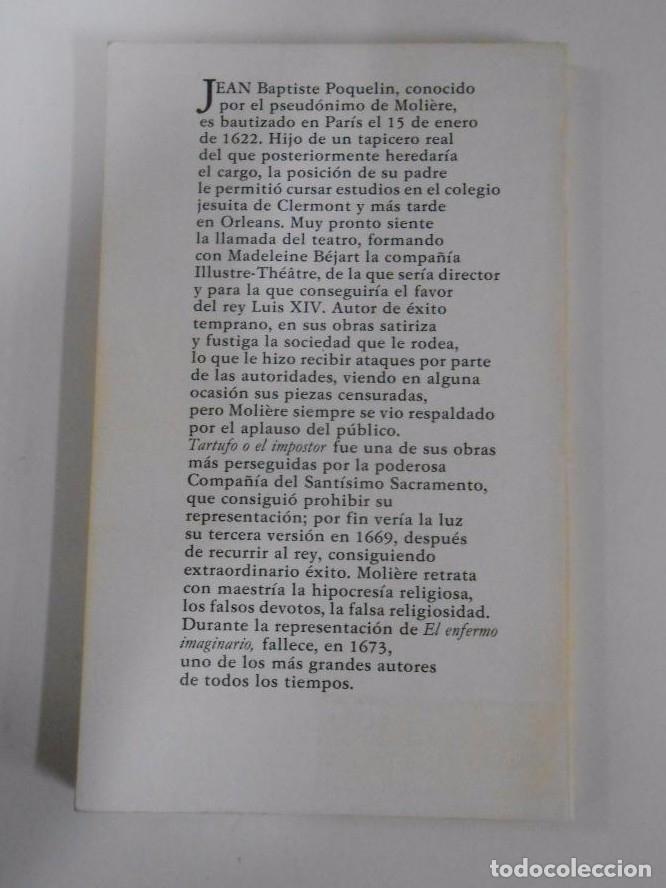 Libros: TARTUFO. MOLIERE. TDK198 - - Foto 2