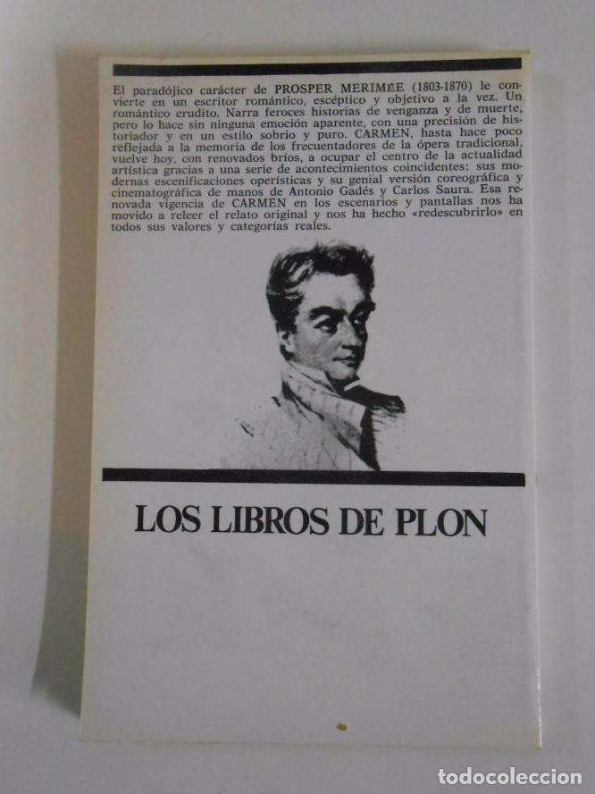 Libros: CARMEN. - M&eacute;rim&eacute;e. Prosper. TDK32 - - Foto 2