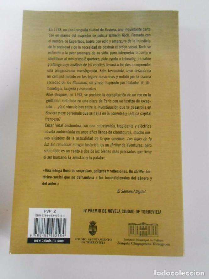 Libros: LOS HIJOS DE LA LUZ. - Vidal, C&eacute;sar. TDK127 - - Foto 2