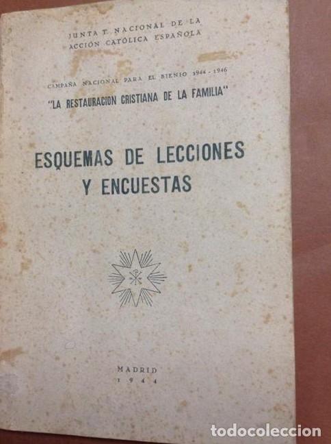 Livres: la restauracion cristiana de la familia - esquemas de lecciones y encuestas - tdk233 -