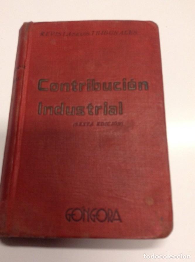 Livros em segunda m&atilde;o: contribuci&oacute;n industrial - ed. gongora - tapas duras - tdk244 -