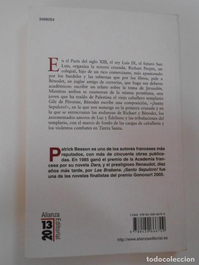 Libros: &iexcl;SANTO SEPULCRO!. BESSON, Patrick. TDK191 - - Foto 2