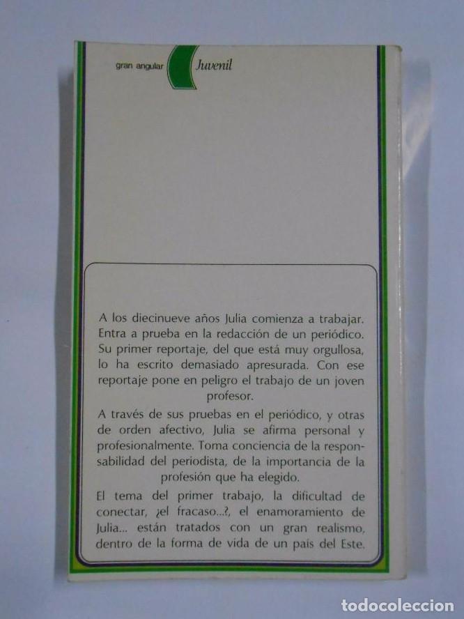 Libros: PRIMER REPORTAJE. MARIA HALASI. SM EDICIONES GRAN ANGULAR. TDK268 - - Foto 2