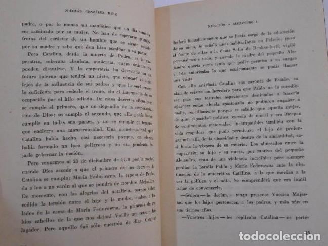 Libros: NAPOLEON / ALEJANDRO I. - GONZALEZ RUIZ, Nicolas. TDK271 - - Foto 2