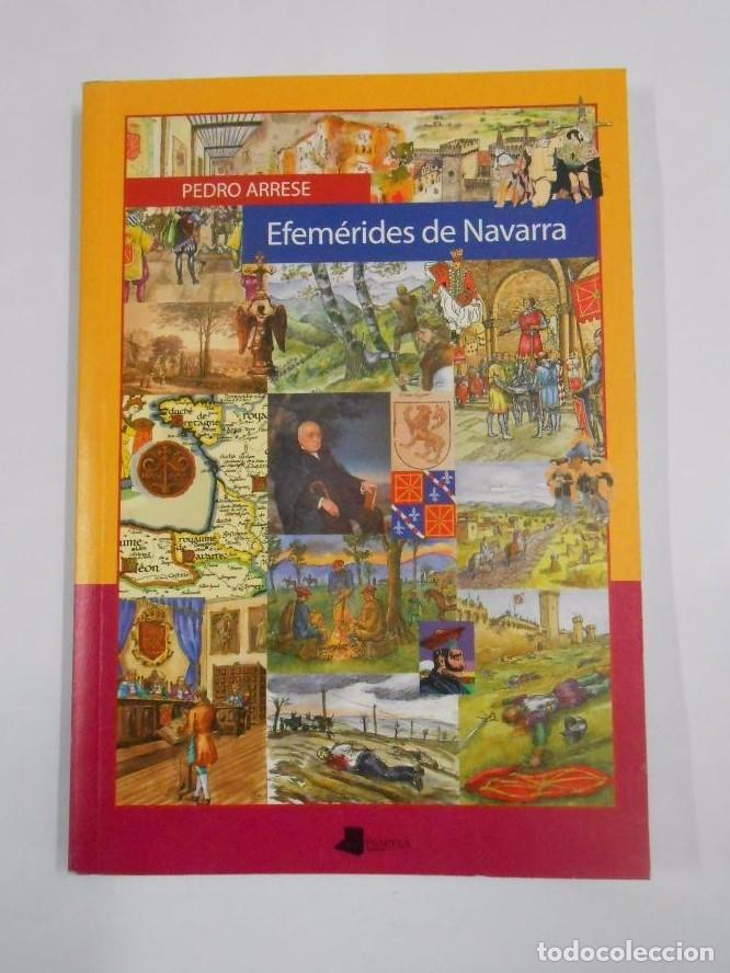 Libros: EFEMERIDES DE NAVARRA. PEDRO ARRESE. TDK70 - - Foto 1