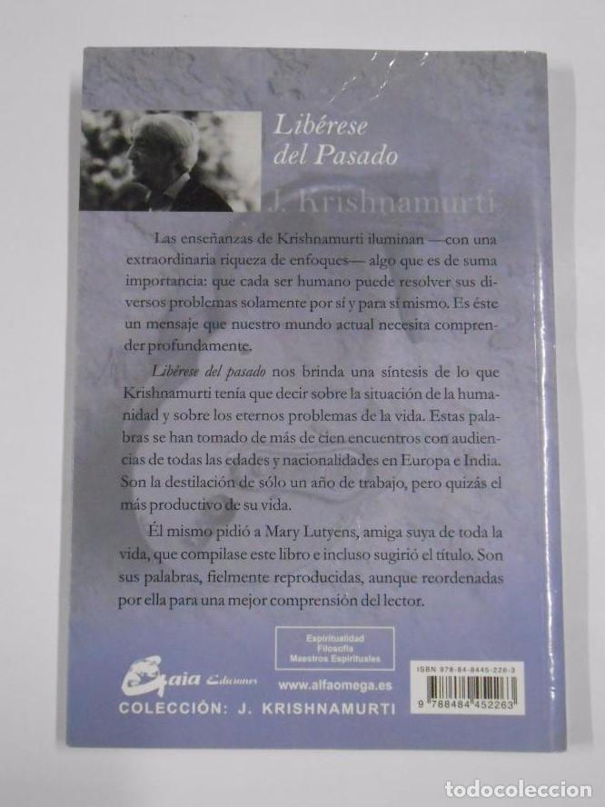 Libros: LIBERESE DEL PASADO. J. KRISHNAMURTI. TDK277 - - Foto 2