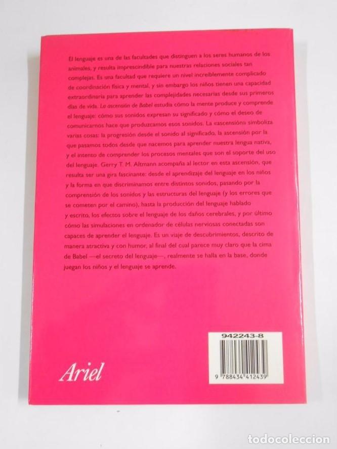 Libros: LA ASCENSION DE BABEL. GERRY T.M. ALTMANN. TDK279 - - Foto 2