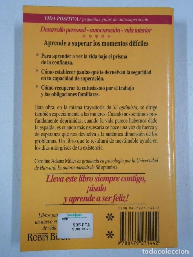 Libros: LECCIONES DE OPTIMISMO. CAROLINE ADAMS MILLER. TDK215 - - Foto 2