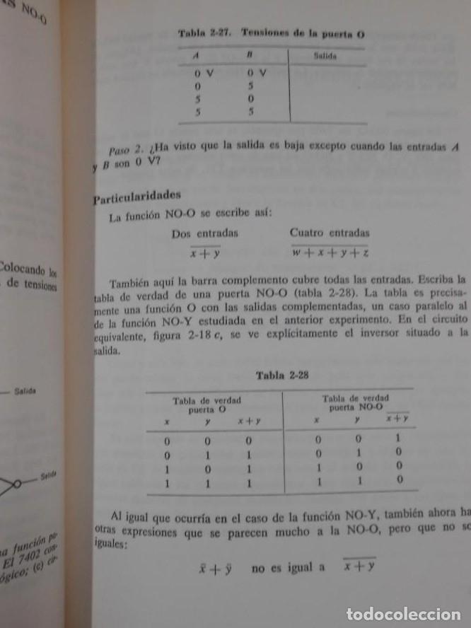 Libros: APRENDA ELECTRONICA DIGITAL EXPERIMENTALMENTE. EDWARD J. PASAHOW. TDK71 - - Foto 2