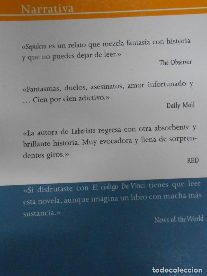 Libros: SEPULCRO. KATE MOSSE. TDK219 - - Foto 2