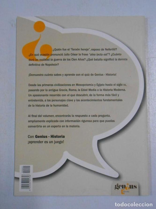 Libros: GENIUS HISTORIA. &iexcl;CEST PLUS COMPLIQU&Eacute; QUE GANAR EN WATERLOO! TDK228 - - Foto 2