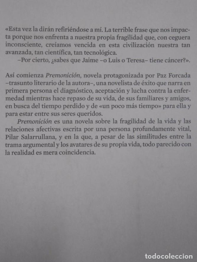 Libros: PREMONICION. PILAR SALARRULLANA. LOGRO&Ntilde;O. TDK236 - - Foto 2