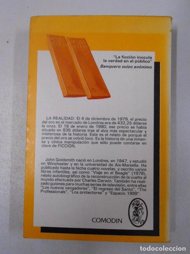 Libros: ORO EN LINGOTES. - GOLDSMITH, JOHN. TDK199 - - Foto 2
