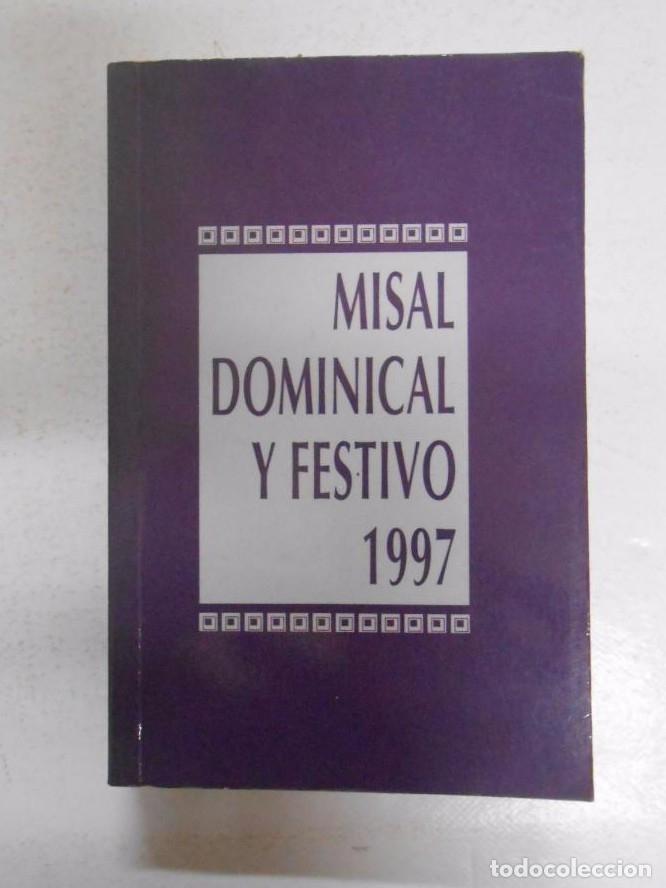 Libros: MISAL DOMENICAL Y FESTIVO 1997. COEDITORES LITURGICOS. TDK176 -