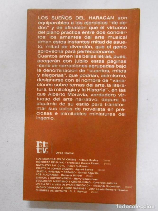 Libros: Los sue&ntilde;os del harag&aacute;n. - MORAVIA, ALBERTO. TDK244 - - Foto 2