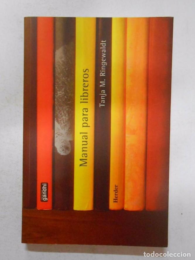 Libros: MANUAL PARA LIBREROS. - TANJA M. RINGEWALDT. TDK74 - - Foto 1