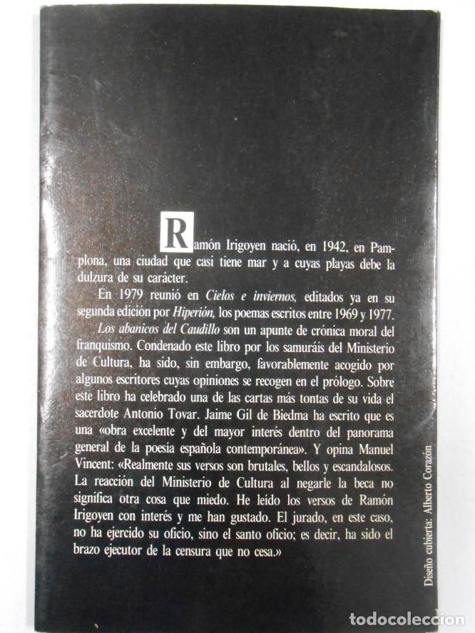 Libros: LOS ABANICOS DEL CAUDILLO. - Ram&oacute;n Irigoyen. TDK206 - - Foto 2