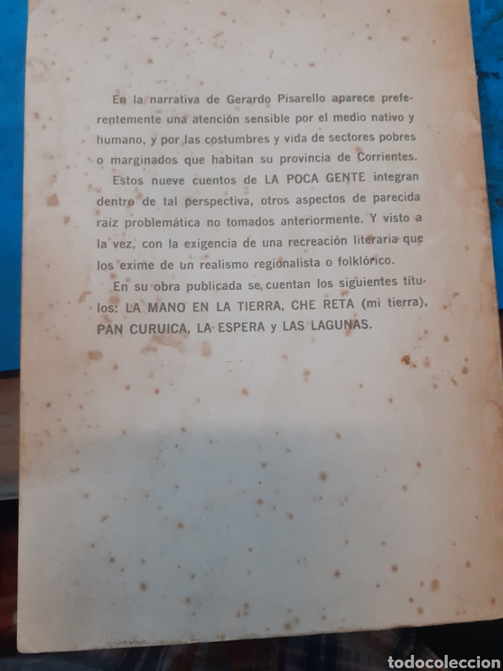 Libros: LA POCA GENTE - PISARELLO, Gerardo - Foto 2