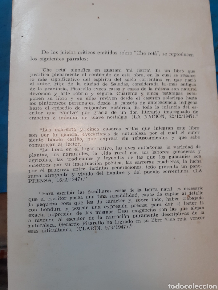 Libros: CHE RETA.Dedicatoria autografa del autor - PISARELLO, Gerardo - Foto 4
