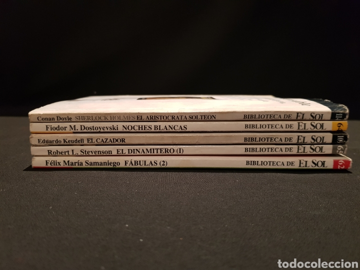 Libros: 5 n&uacute;meros de la colecci&oacute;n Biblioteca de El Sol - Foto 2