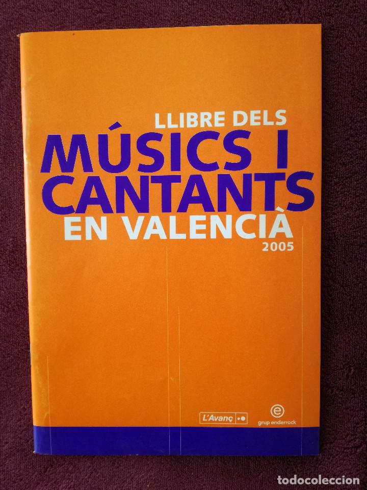 Libros: LLIBRE DELS MUSICS I CANTANTS EN VALENCIA - Foto 1