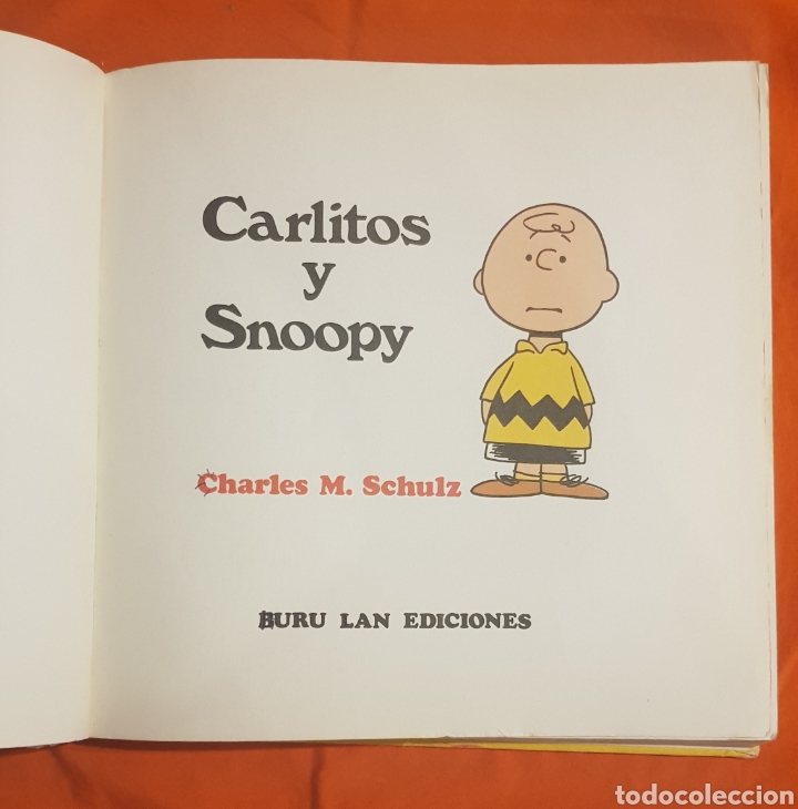 Libros: Libro Carlitos y Snoopy. BURU LAN. - Foto 4