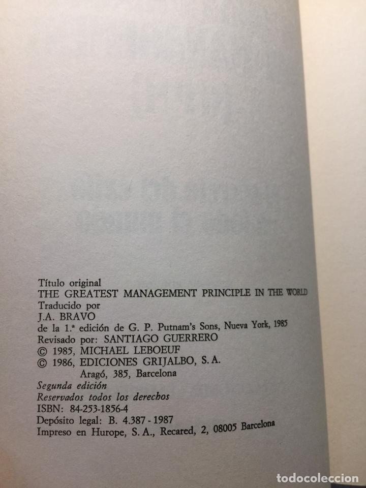Libros: El gran principio del management (GPM) - Michael Leboeuf, Ph. D. - Foto 5