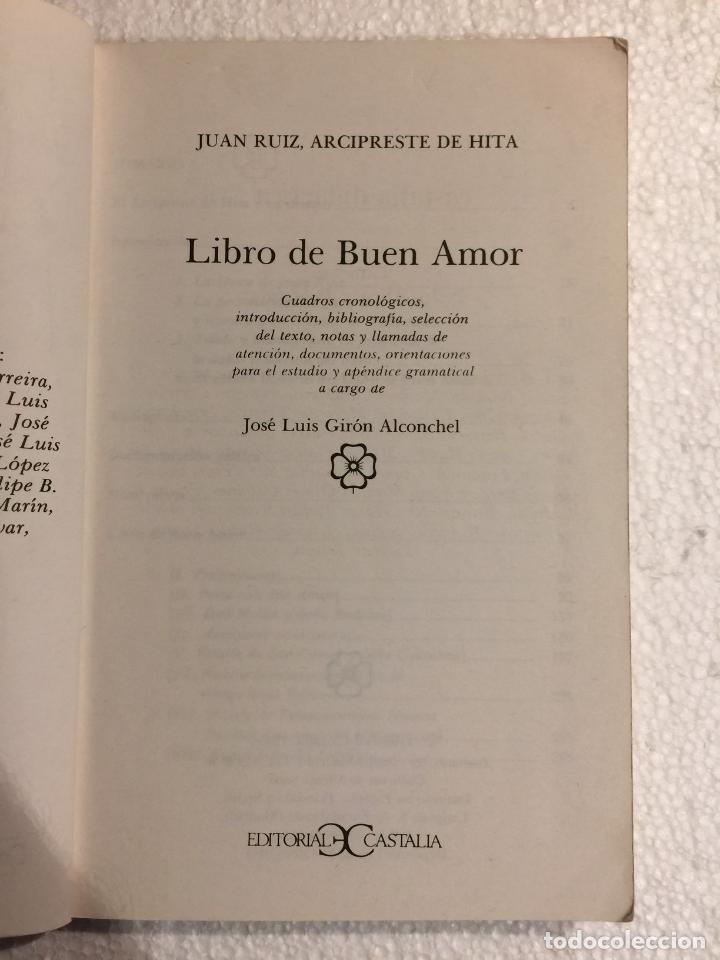 Libros: Libro de buen amor - Arcipreste de Hita - Foto 2
