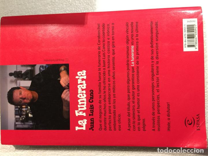 Libros: La funeraria - Juan Luis Cano - Foto 2