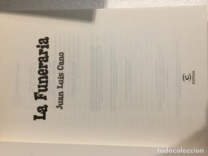 Libros: La funeraria - Juan Luis Cano - Foto 5