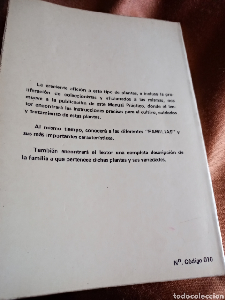 Libros: Cactus y Plantas Crasas. Manual practico. Ed. Robles 1979 - Foto 2