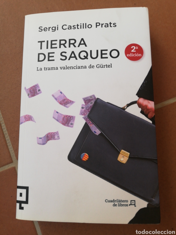Libros: Tierra de saqueo, Sergi Castillo Prats, cuadril&aacute;tero de libros - Foto 1