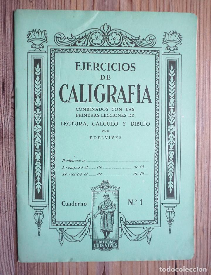 Libros: EJERCICIOS DE CALIGRAF&Iacute;A N&ordm; 1 EDELVIVES - Foto 1