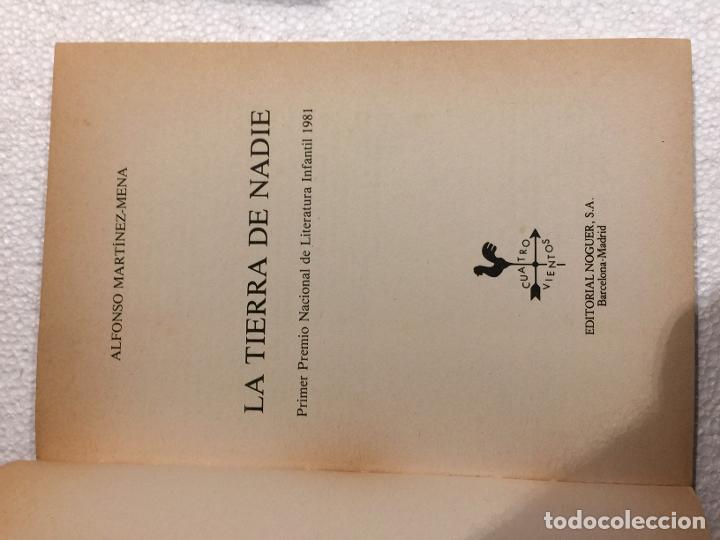 Libros: La tierra de nadie - Alfonso Mart&iacute;nez-Mena - Foto 5