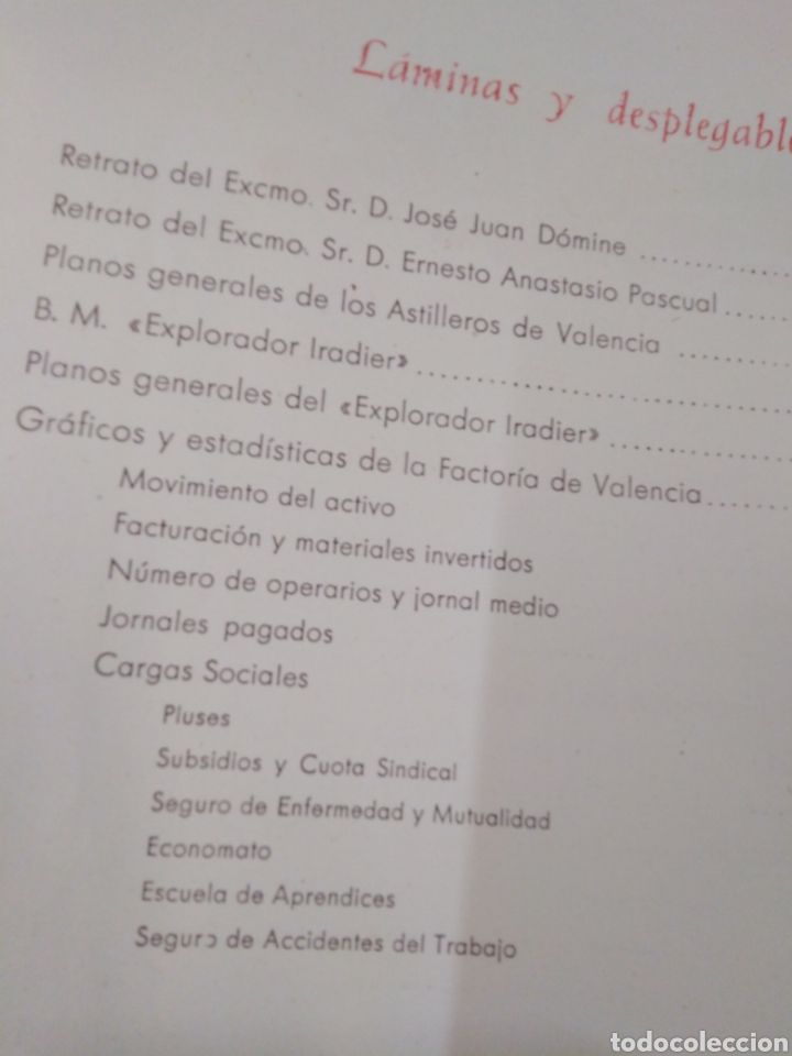 Libros: UNION NAVAL DE LEVANTE 1924-1949 - MEMORIA - Foto 4