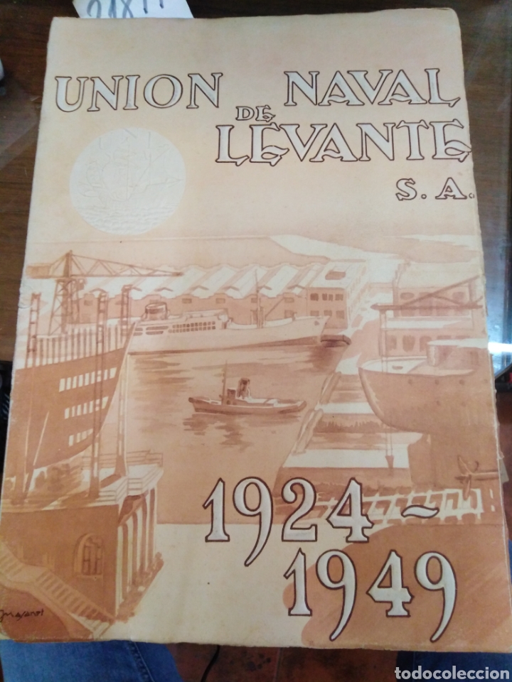 Libros: UNION NAVAL DE LEVANTE 1924-1949 - MEMORIA - Foto 1