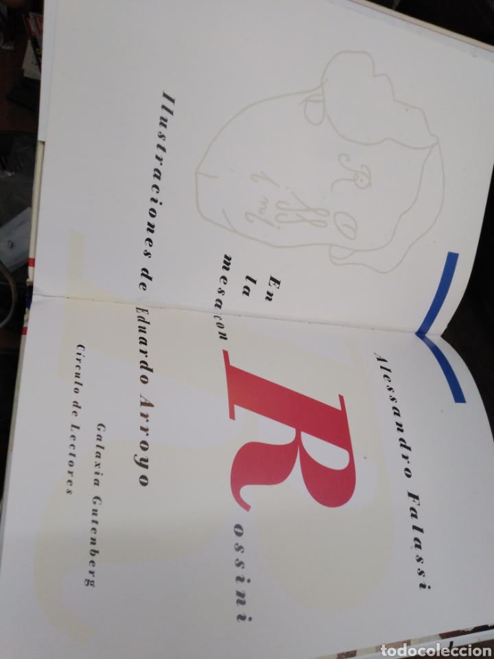 Libros: EN LA MESA CON ROSSINI - FALASSI, Alessandro - Foto 2