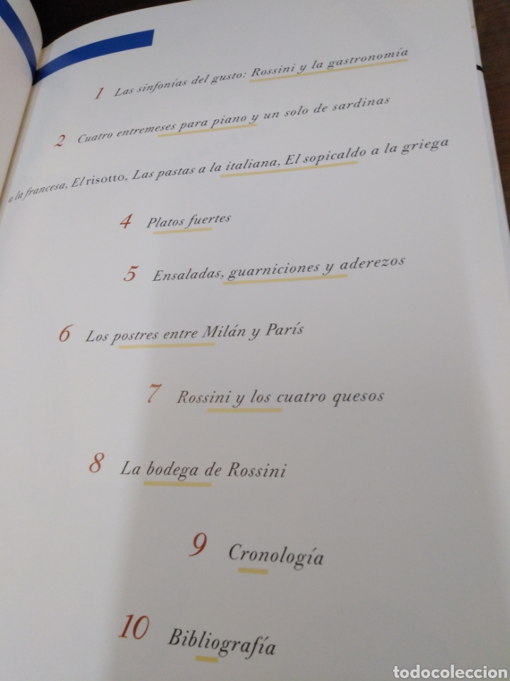 Libros: EN LA MESA CON ROSSINI - FALASSI, Alessandro - Foto 3