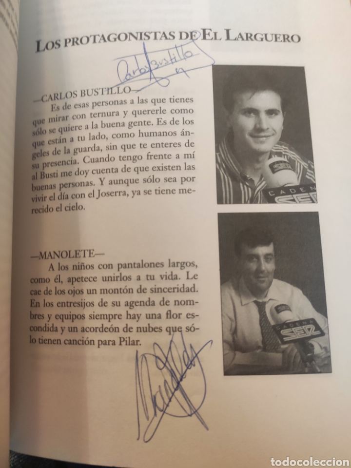 Libros: Los Silencios del Larguero. Jos&eacute; Ram&oacute;n de la Morena. - Foto 5