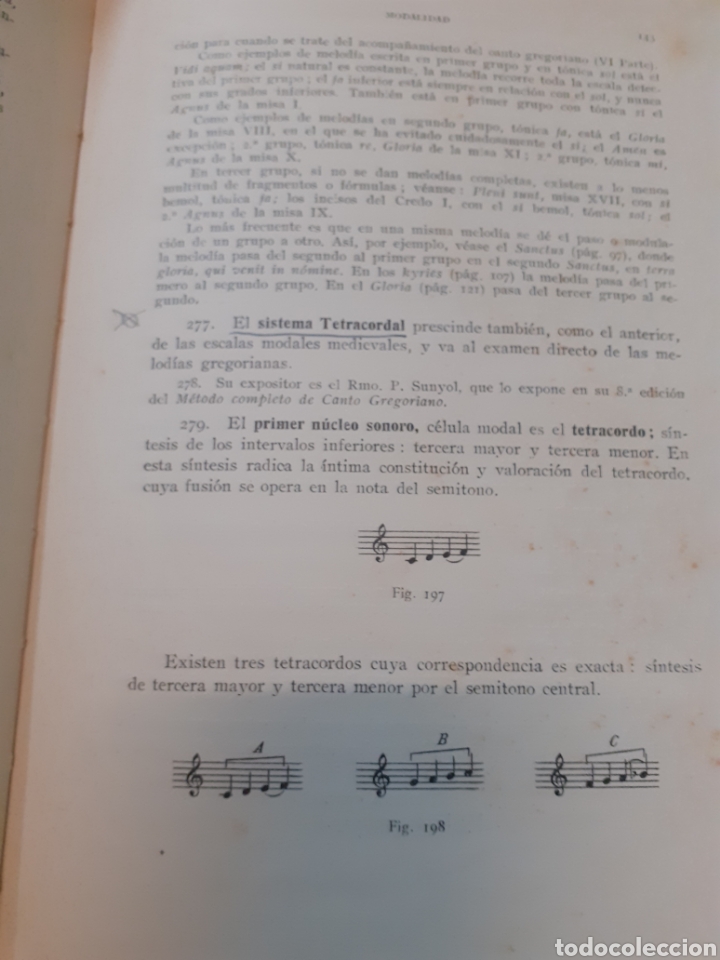 Libros: ESTUDIOS DE CANTO GREGORIANO.1&ordf; Edici&oacute;n - PUJOL,Dom David - Foto 6