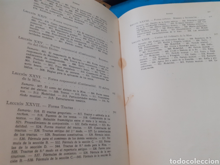Libros: ESTUDIOS DE CANTO GREGORIANO.1&ordf; Edici&oacute;n - PUJOL,Dom David - Foto 12