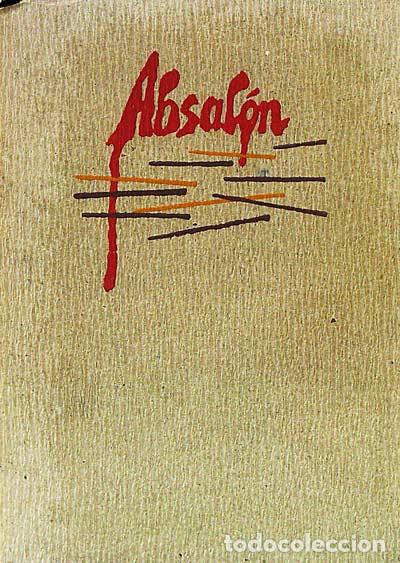 Libros: Absal&oacute;n - Calder&oacute;n de la Barca - Foto 1